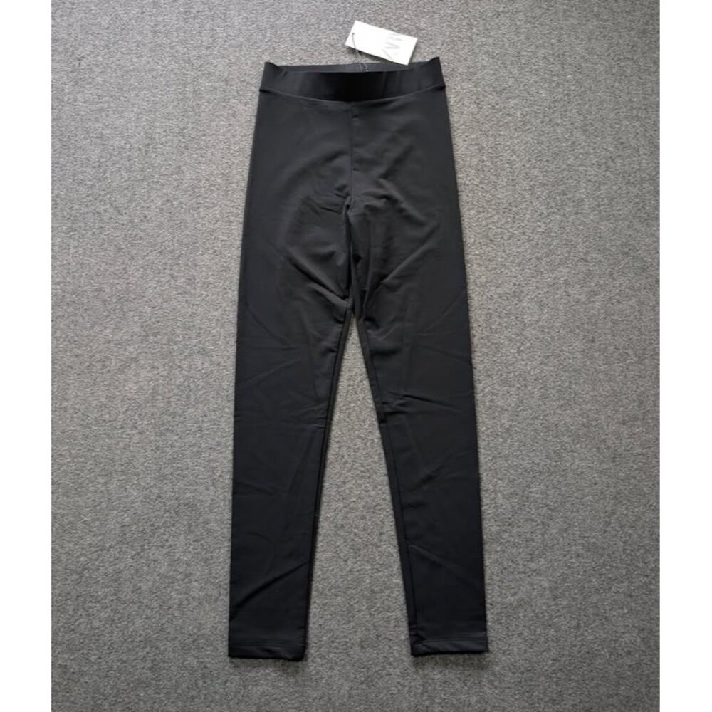 Zara black leggings Size M brand new